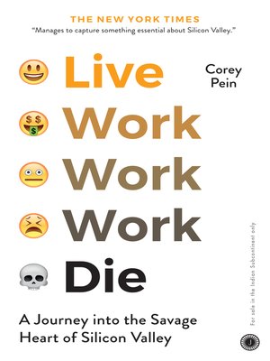 cover image of Live Work Work Work Die